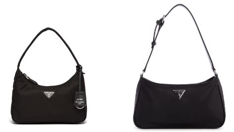 guess vs prada logo|guess vs Prada.